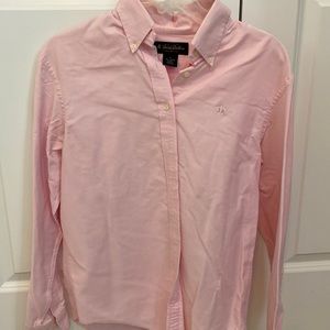 Pink long sleeve Brooks Brothers blouse